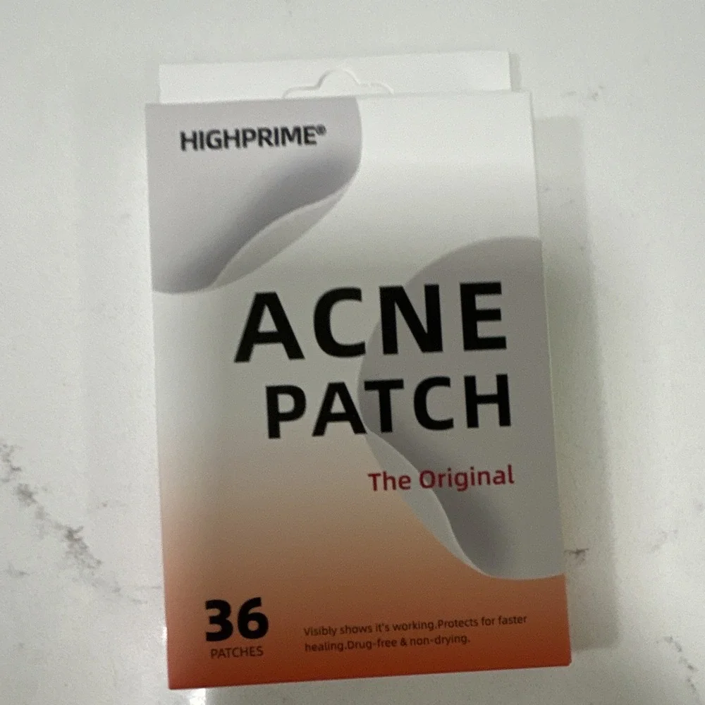 ACNE PATCH HIGHPRIME Hydrocolloid 36 Ct Face for Blemishes Drug-Free Non-drying